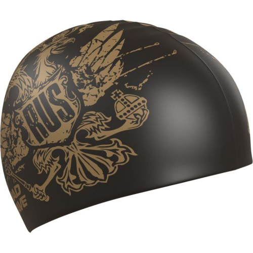 Шапочка силиконовая Mad Wave Gold Eagle, черный