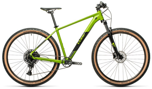 Велосипед CUBE ANALOG 29" (2021), рама 19" (175-185 см), зеленый