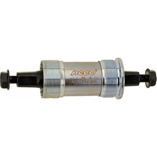 Каретка-картридж NECO, корпус 68 мм, стальные чашки 122.5/28.5 мм, 5-359274