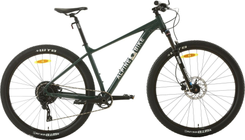 Велосипед Alpinebike MTB 11 AIR (2024), рама M/L (175-185 см), зеленый