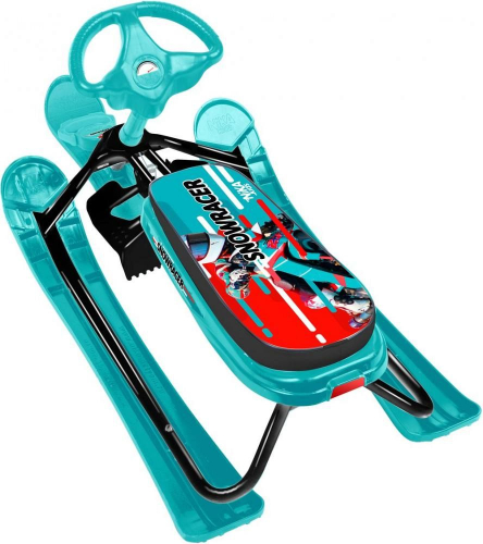 Снегокат НИКА кросс, черный