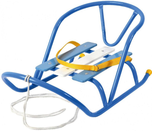 Санки для кукол НИКА, голубой