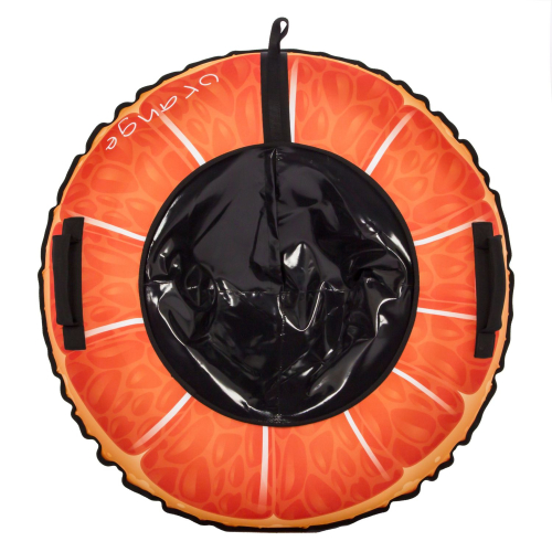 Тюбинг Snowstorm BZ-110_ORANGE, 110 см, оранжевый с черным