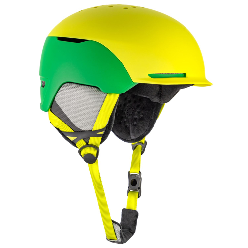 Шлем зимний White Owl Guardian, для катания на сноуборде/горных лыжах, зеленый-желтый