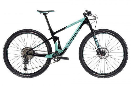 Bianchi METHANOL CV FS 9.3 XT/SLX 29" (2021), рама XL (185-195 см), голубой