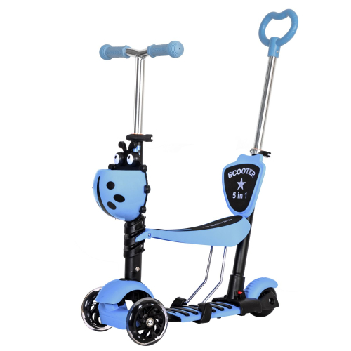 Самокат-кикборд Novatrack Disco-kids Saddle PRO (2019)