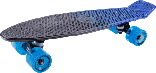 Скейтборд круизер Tech Team Metallic 22, синий