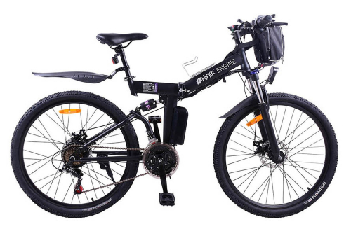 Электровелосипед HIPER Engine B52 26", черный