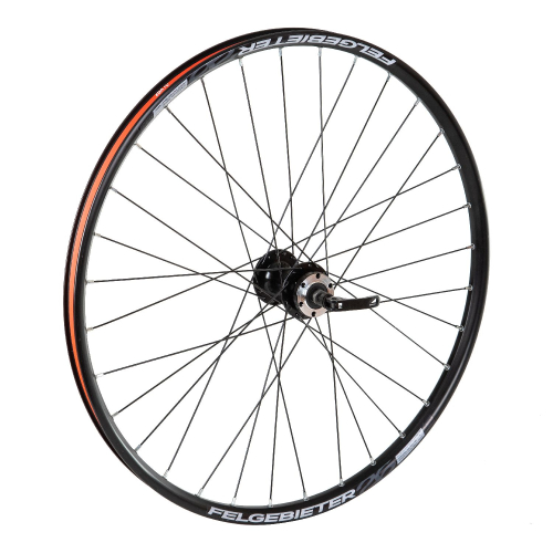 Колесо 26" переднее 32 спицы двойной обод втулка SF B27F