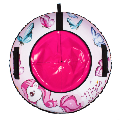 Тюбинг Snowstorm BZ-80_UNICORN, 80 см, розовый