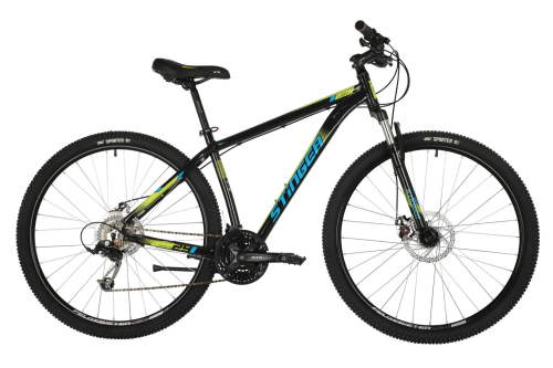 Велосипед STINGER ELEMENT EVO MICROSHIFT 29" (2021), рама 22" (185-195 см), черный