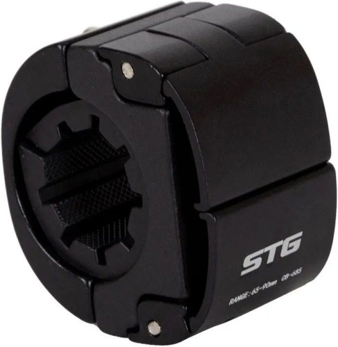 Держатель телефона STG B-755S, алюминий, черный, черный