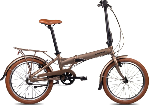 Велосипед Aspect Borneo 3 20 (2024), медно-коричневый