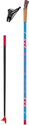 Палки лыжные KV+ Elite Pro Clip Blue Cross Country Pole, 22P020, синий