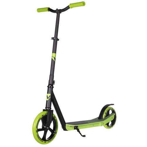 Самокат городской Novatrack Polis 230 PNF (2025), зеленый