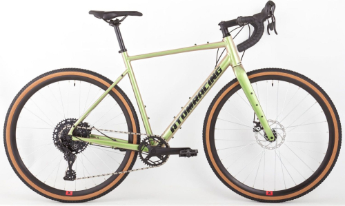 Велосипед ATOM Tundra X10 (2023), рама 54 см (175-185 см), зеленый