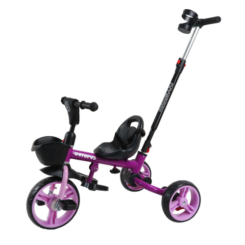 Велосипед трехколесный Maxiscoo Octopus (2023), фиолетовый