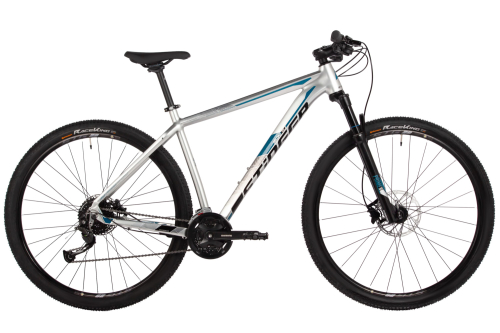 Велосипед Stinger Reload STD 45 Silver Edition 29 (2025), рама 18" (165-175 см), серебристый