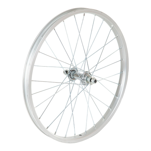 Колесо 20" переднее 28 спиц одинарный обод втулка SF A03F