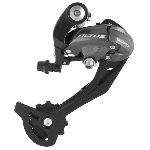 Переключатель задний Shimano Altus, M370, SGS, 9 ск.