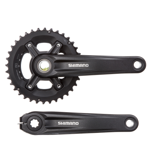 Система Shimano MT500, 175мм, ин.вал, 36/26T, 10 ск., черн.