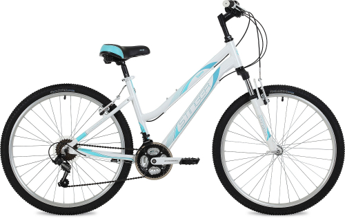 Велосипед STINGER Laguna 26" (2019), рама 15" (155-165 см), белый