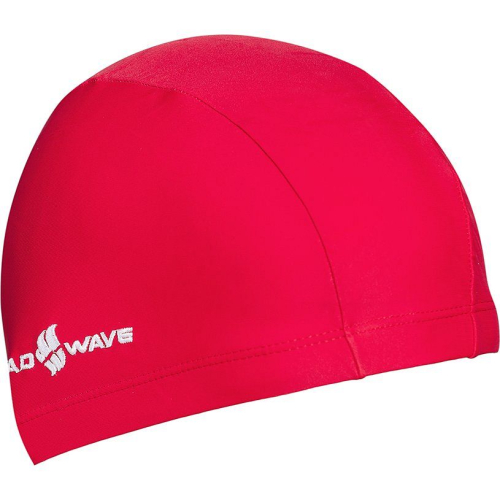 Шапочка юниорская текстильная Mad Wave Lycra Junior, красный