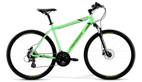 Велосипед Merida CROSSWAY 10-D 28" (2021), рама 61 см (195-205 см), зеленый