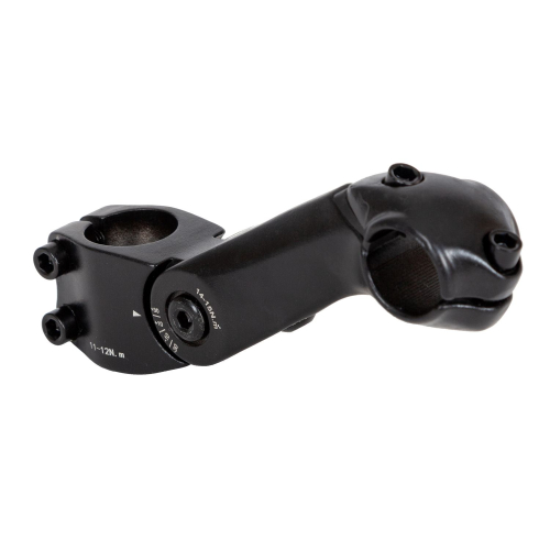 Вынос регулируемый STG AS-272, под руль 25.4 мм, 125 мм, алюминий, черный, черный