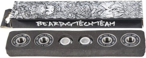 Набор подшипников Tech Team 4 шт. для самокатов и 2 шайбы ABEC-9