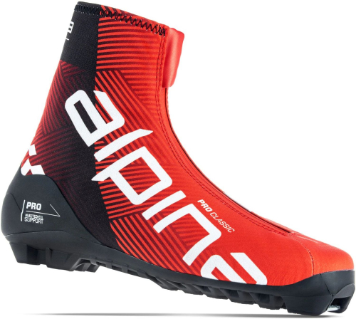 Гоночные лыжные ботинки Alpina для классического хода Pro Classic, 5367-7, красный