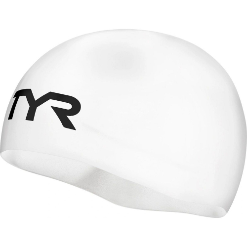 Шапочка для плавания TYR Competitor Racing Cap, белый