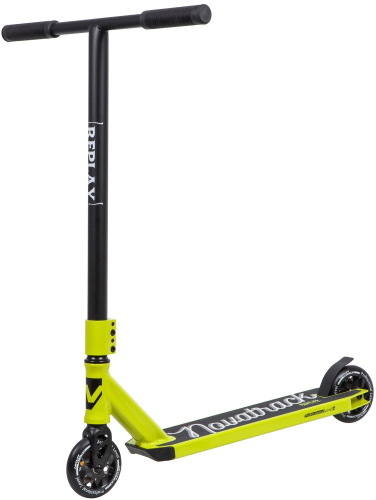 Самокат NOVATRACK REPLAY 110 PL (2019), лимонный