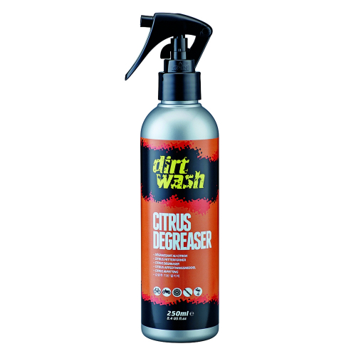 Очиститель для цепи/перекл. DIRTWASH CITRUS DEGREASER с триггером, 250мл, WELDTITE