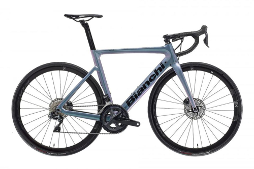 Велосипед Bianchi Aria Aero Ultegra DI2 DISC, рама 61 см (195-205 см), серый