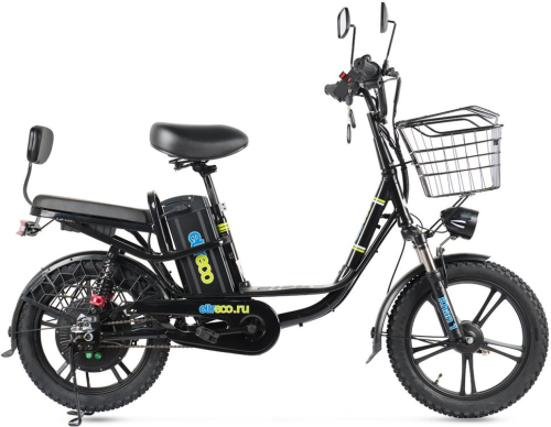 Электровелосипед Eltreco Khan 1, черный