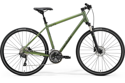 Велосипед Merida CROSSWAY 300 28" (2021), рама 59 см (185-195 см), зеленый