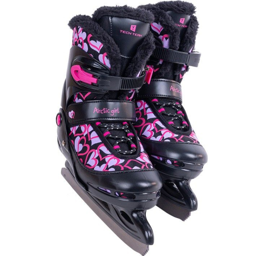 Коньки детские раздвижные Tech Team Arctic Girl 2023