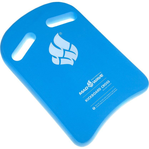 Доска для плавания Mad Wave Kickboard Cross, синий