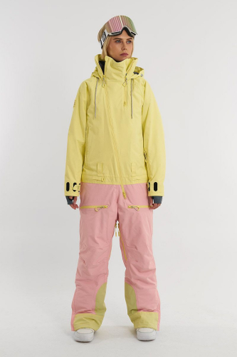 Комбинезон женский CoolZone SEVER, лимонный-розовый