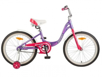 Видеообзор на детский велосипед Novatrack Angel 20" (2017)