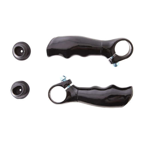 Рога HX-Y01-16 алюминий., черн., пара