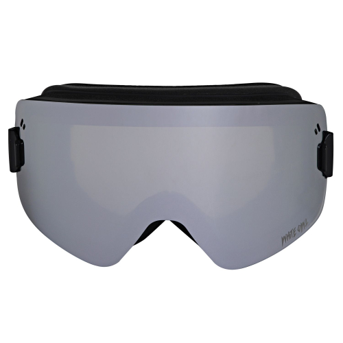 Маска горнолыжная White Owl FA-030, серебристый-черный