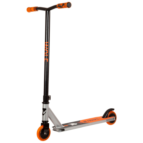 Самокат трюковой NOVATRACK WOLF'60 (2022), черный-серый