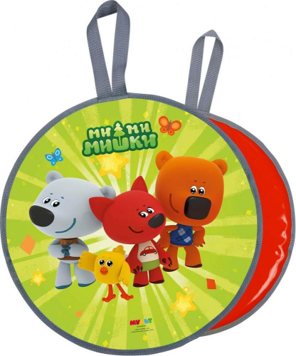 Ледянка мягкая с рисунком Ми-ми-мишки, зеленая