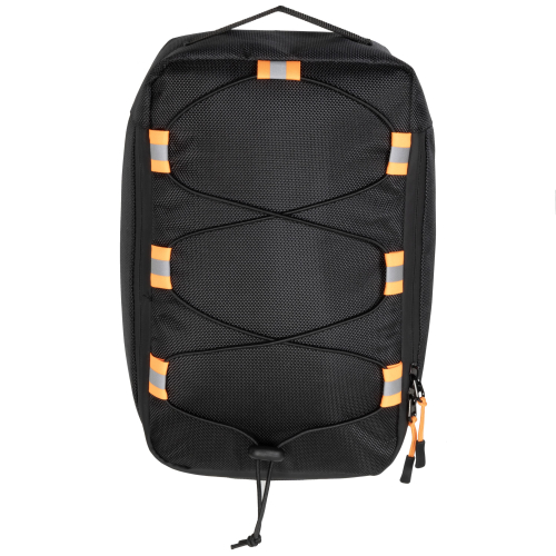 Велосумка на багажник STG модель FB-017, 28х17х12 см, черный-оранжевый