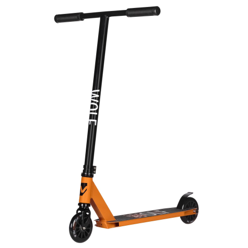 Самокат трюковой Novatrack Wolf 20 (2025), оранжевый