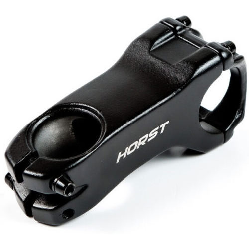 Вынос руля HORST, нерегулируемый, 1 1/8", 90 мм, 31.8мм, алюминий, матовый черный, UUR AS-007N, 00-180831
