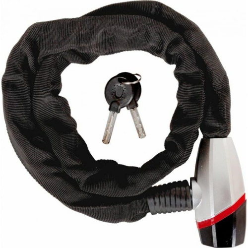 Замок STG TYT648 ключевой, 8х1200 мм, черный