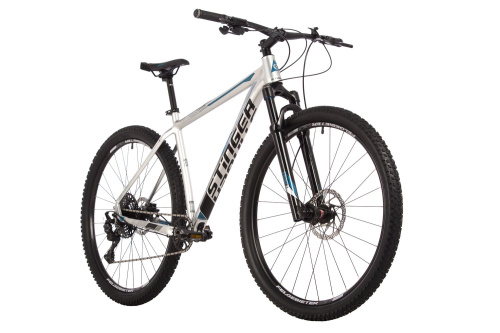Велосипед Stinger Reload Std 29" (2023), рама 20" (175-185 см), серебристый